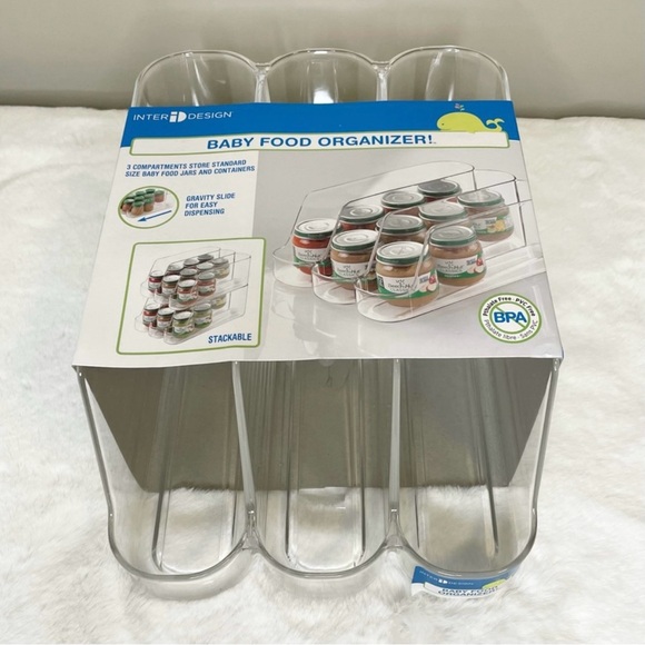 Inter Design iDesign Baby Food Jar Organizer Stackable Food Storage Container - Picture 6 of 6